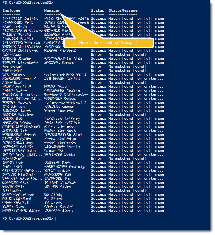 PowerShell & Active Directory: Quickly Find The Manager For A Bunch Of Users